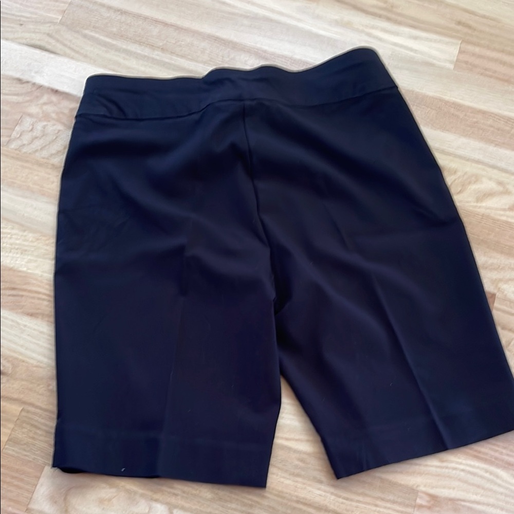 Ruby Rd. Black Shorts with side slits - Picture 6 of 7